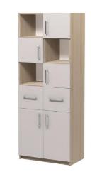 Шафа 5-ти дверна комбінована 702х405х2115 мм БРІК